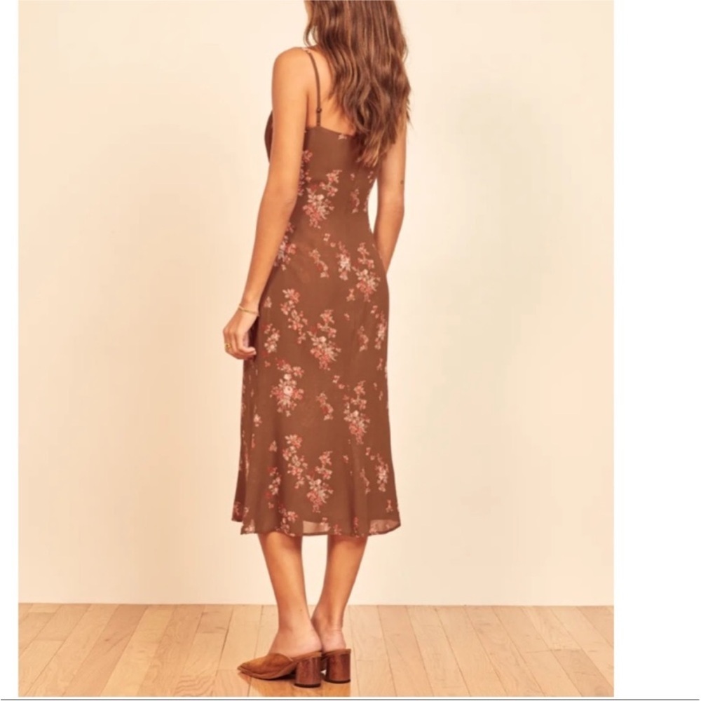 Reformation Arie Midi Dress Nona Floral Print - Picture 6 of 12